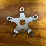 OLD SCHOOL BLUE SUGINO BMX 110 BCD SPIDER SUGINO SUNTOUR CHAINRING CHAINWHEEL