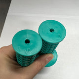 BICYCLE GREEN GRIPS FITS BMX SCHWINN HUFFY MURRAY GIRLS OTHERS NOS