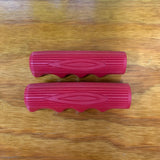 BICYCLE GRIPS RED FOR SCHWINN HUFFY SEARS MURRAY & OTHERS NEW