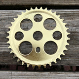 BICYCLE SPROCKET LUCKY 7 FITS SCHWINN & OTHER BIKES NEW 36 TEETH GOLD