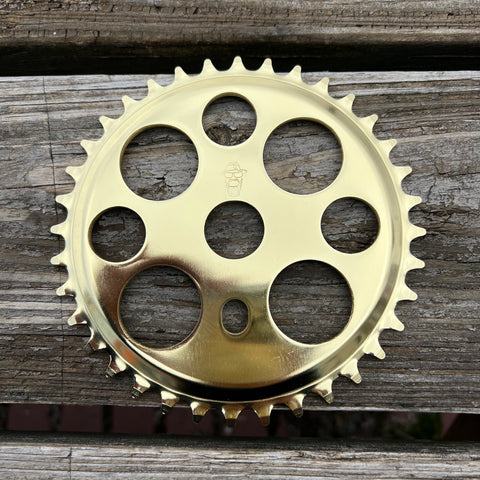 BICYCLE SPROCKET LUCKY 7 FITS SCHWINN & OTHER BIKES NEW 36 TEETH GOLD
