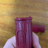 BICYCLE GRIPS WESTERN FLYER SUPER JET RED NOS