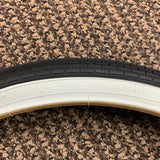 BICYCLE TIRE WHITE WALL FIT SEARS HUFFY AMF ROADMASTER 20 x 1.75 BRICK TREAD