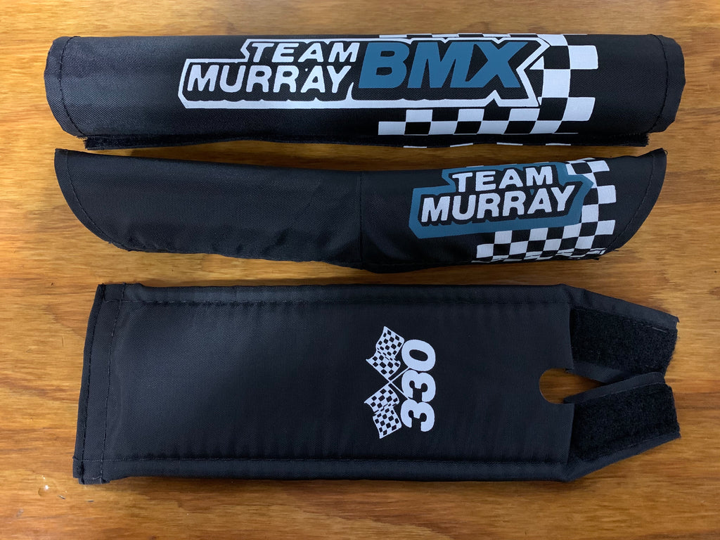 BMX BICYCLE PADS TEAM MURRAY OLD SCHOOL NOS