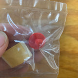 OAKLEY RED CRUD PLUGS FOR BMX OLD SCHOOL VINTAGE NOS