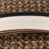 BICYCLE TIRE WHITE WALL FIT SCHWINN 26 X 1-3/8 X 1-1/4 S-6 RARE NEVER USED