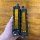 SCHWINN BICYCLE PEDALS FITS STINGRAY GREY GHOST & OTHERS VINTAGE