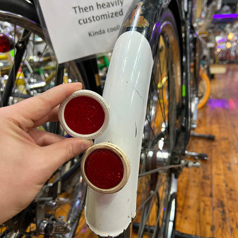 RALEIGH BICYCLE REAR FENDER REFLECTOR FIT ENGLISH THREE SPEED BIKES Bicycle Heaven