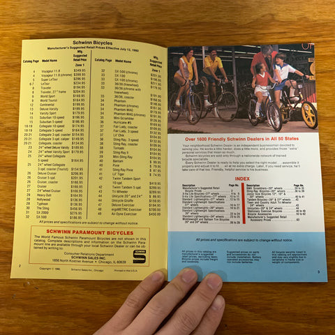 schwinn tourist blue book