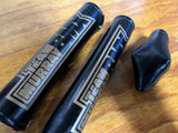 BMX RACING TEAM MURRAY BMX PADS BLACK & GOLD / TAN OLD SCHOOL VINTAGE NOS