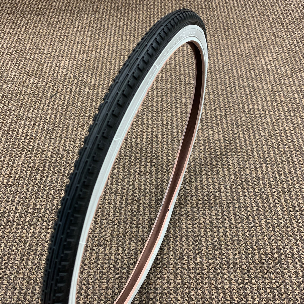 schwinn stingray bicycle tires SCHWINN STING-RAY FASTBACK BICYCLE TIRE 20 x 1-3/8 WHITE WALL NEW