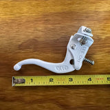 1989 FRONT WHITE OLD SCHOOL BMX MX LEE CHI BRAKE LEVER FIT DYNO SKYWAY GT OTHERS