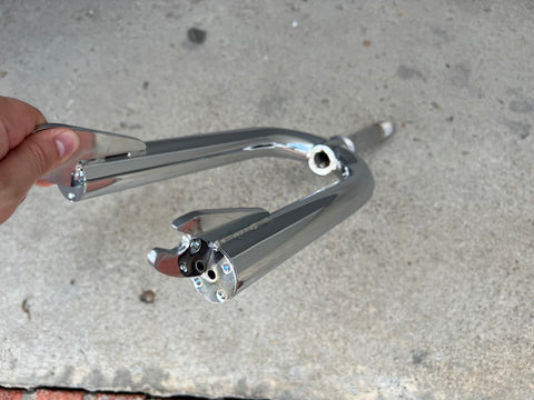 LC BMX FORK FITS HARO GT SCHWINN OTHERS QUALITY CHROME NOS VINTAGE 9 Bicycle Heaven