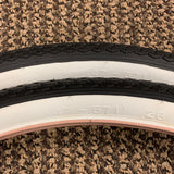 BICYCLE TIRES FIT SCHWINN CORVETTE JAGUAR TYPHOON FLEET 26 X 1-3/4 S-7 NEW