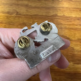 ROADMASTER LAPEL PIN VINTAGE BICYCLE STEEL METAL BRASS NOS