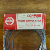 SCHWINN APPROVED TRIGGER CONTROL CABLE NO 42932 VINTAGE NOS
