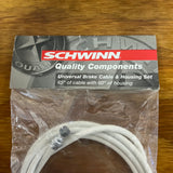 SCHWINN QUALITY UNIVERSAL BRAKE CABLE & HOUSING SET 65" X 60" NEW