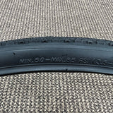 BICYCLE TIRE 700 X 35C - 28 X 1-5/8 X 1-3/8 BLACK WALL FITS ROAD HYBRID BIKES