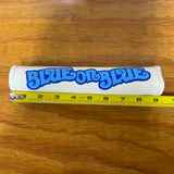 OLD SCHOOL BLUE ON BLUE PAD FITS STRAIGHT HANDLEBAR BMX BIKE VINTAGE NOS