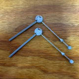 SHIMANO CANTILEVER BRAKE CABLE HANGER SET FITS MOUNTAIN BIKES & OTHERS NEW