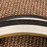 BICYCLE TIRES WHITE WALLS 26 X 1.75 MIDDLE WEIGHT SEARS MURRAY ROADMASTER OTHERS