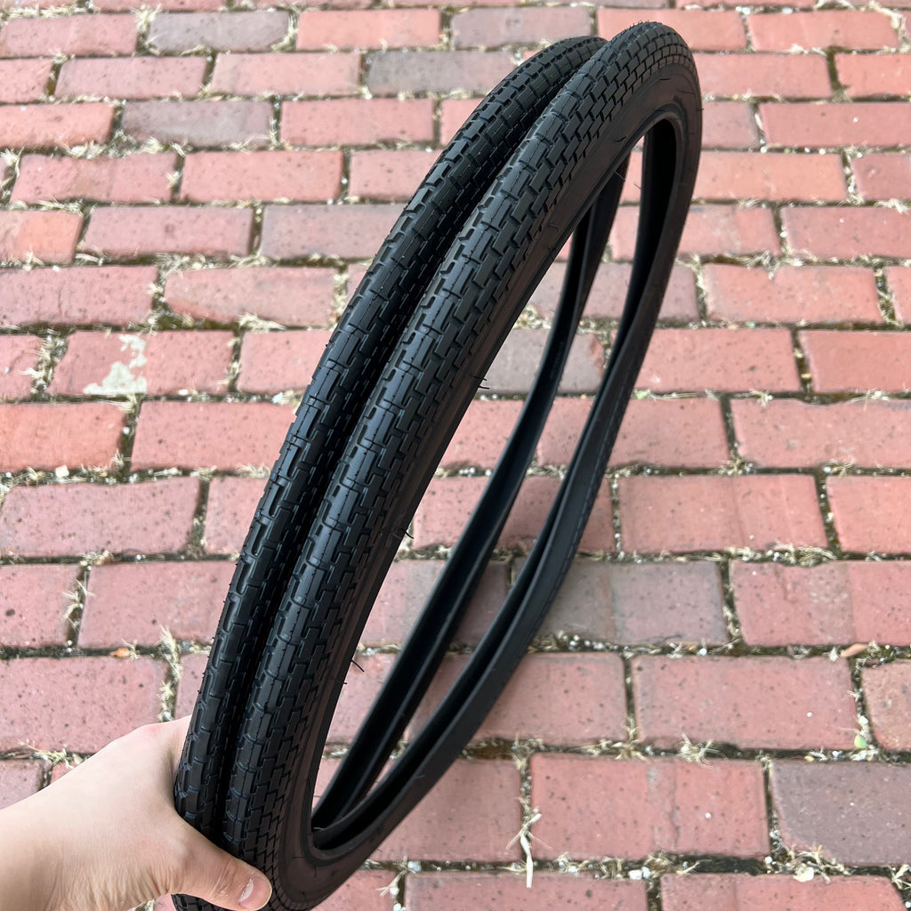 BICYCLE TIRES FIT SCHWINN 24 X 1 3 4 S 7 WHEELS FLEET STARLET