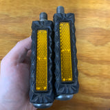 SCHWINN BICYCLE PEDALS FITS STINGRAY GREY GHOST & OTHERS VINTAGE