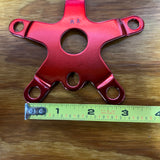 OLD SCHOOL RED BMX CHAINRING 110 BCD SPIDER FITS SUGINO SUNTOUR GT & OTHERS